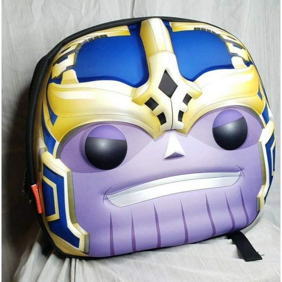 Marvel Thanos Funko Pop Collectors 3D Backpack w/ 3 POP Storage Free Minn-Erva - Picture 2 of 12